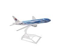 ZYAURA Immagine ambientale Per: La Malesia libera il modello di aeroplano Boeing B777 dallo spazio in metallo pressofuso 1/400