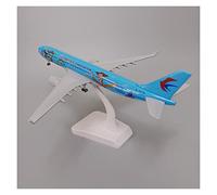 ZYAURA Immagine ambientale Per: lega di metallo China Eastern Airlines Airbus 330 A330 modello di aereo dei cartoni animati modello di aereo pressofuso