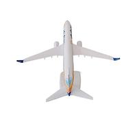 ZYAURA Immagine ambientale Per: modello di aereo Boeing 737 in lega di metallo Emirati Arabi Uniti Dubai B737 pressofuso