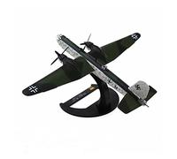 ZYAURA Immagine ambientale Per: Modello di aereo militare pressofuso 1/144 Heinkel HE177 Modello di aereo bombardiere militare pressofuso