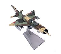 ZYAURA Immagine ambientale Per: modello di aeromobile in metallo stampo da caccia MIG-21 dell'ex aeronautica militare sovietica in scala 1/72
