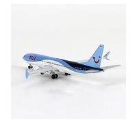 ZYAURA Immagine ambientale Per: Scala 1/500 German Tuyfei Airlines B737 737 Max 8 Modello di aereo di linea civile in lega