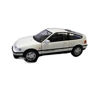 ZYAURA Modello Di Auto Giapponese In Lega Coupé Retrò Honda CR-X Si 1987 Per:Die Cast 1/24