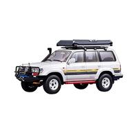 ZYAURA Per 1/18 Toyota Land Cruiser LC80 Fuoristrada Modificato SUV Modello Di Auto In Lega Modello Di Auto(A)