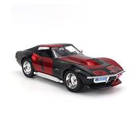 ZYAURA Per: 1:24 2009 Chevrolet Corvette Stingray Custom Con Action Figure Diecast Model Chevrolet Cars(A)