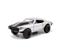 ZYAURA Per:1:24 Foto Romane 1967 Chevy Camaro Diecast Hot model Metallo