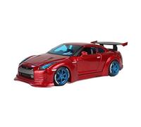 ZYAURA Per: 1:24 Nissan GTR Auto Sportiva In Lega Modello Di Auto Simulazione Decorazione Auto Modello Di Pressofusione(H)