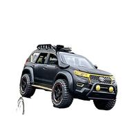 ZYAURA Per: 1:24 Simulazione Del Modello Di Veicolo Fuoristrada Modificato In Metallo Pressofuso Toyota Prado SUV(A)