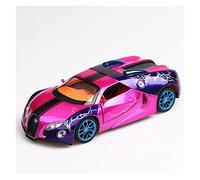 ZYAURA Per 1:32 Bugatti Veyron Supercar Giocattolo In Lega Auto Diecasts Veicoli Suono E Luce Modello Giocattoli Da Collezione Regalo(A)