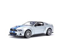 ZYAURA Per: 2014 Ford Mustang Street Racer Sports Car 1:24 Collection Model Car(C)