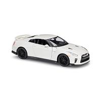 ZYAURA Per: 2017 Nissan GTR Sports Car Simulation Alloy Car 1:24 Die Ornament Collection Gift model(A)