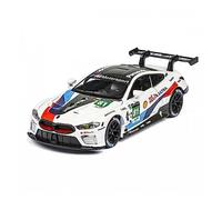 ZYAURA Per: 2018 M8 GTE Le Mans Modello Pressofuso Suono E Luce Racing Back Force Ratio 1:32