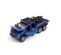 ZYAURA Per: Alta Simulazione Ford Raptor F150 Red Bull Versione 6x6 Lega 1:28 Veicolo Fuoristrada(A)