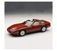 ZYAURA Per AUTOart 1:18 Chevrolet Corvette C4 1986 Modello Di Auto In Lega Modello Di Auto(Red)