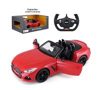 ZYAURA Per BMW Z4 Nuova Versione RC Auto Scala 1/14 Radio Telecomando Porte Aperte Roadster Auto Macchina Regalo Bambini Adulti(Red original box)