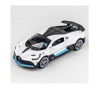 ZYAURA Per:Bugatti Veyron Divo Alloy 1:24 Pressofusione E Auto For Bambini(D)