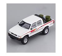 ZYAURA Per:Die Cast 1:64 Toyota Hilux Pickup Car Ornamento Modello In Metallo Statico