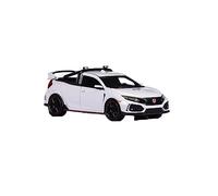 ZYAURA Per: FK8 Honda 1:64 Civic White Car Modello Di Auto In Resina Simulazione Auto Da Collezione