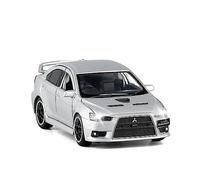 ZYAURA Per: Lancer Evolution X Model model Car Lega Pressofusa Suono Auto Leggera For Bambini 1:32