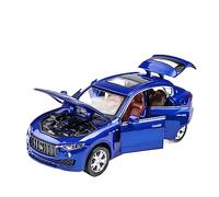 ZYAURA Per: Maserati Levante Modello In Metallo Pressofuso For Auto Suono E Luce Tirare Indietro SUV 7 Porte Can 1:32