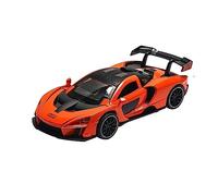 ZYAURA Per: McLaren Senna Auto Sportiva Pressofusa Simulazione In Lega Suono E Luce Pull Back Car 1:32
