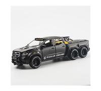 ZYAURA Per: Mercedes-Benz Classe X 6 * 6 Pickup 1:28 Modello Di Veicolo Fuoristrada Simulazione Suono E Luce(A)