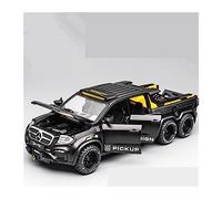 ZYAURA PER: Mercedes-Benz Classe X 6 * 6 Pickup In Lega Di Pneumatici 1:28 Modello Fuoristrada In Metallo Pressofuso(A)