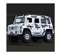 ZYAURA Per: Mercedes-Benz Unimog U5000 Camouflage Alloy Car Model 1:28 Veicolo Fuoristrada(B)
