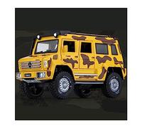 ZYAURA Per: Mercedes-Benz Unimog U5000 Camouflage Alloy Car Model 1:28 Veicolo Fuoristrada(C)