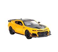 ZYAURA Per: Micro Die Cast 1:24 Model Car Simulation Chevrolet Camaro Muscle Classic Kids Metal Car(A)
