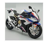 ZYAURA PER: Moto Pressofusa 1:12 Replica S1000RR Con Suono E Luce Collezione di regali(B)