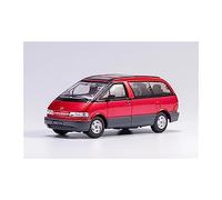 ZYAURA PER: Pressofusione 1:64 Toyota Bully Previa MPV Modello Statico For Veicoli Commerciali(A)