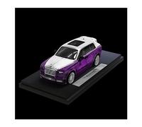 ZYAURA Per: Rolls Royce Cullinan Starry Purple Static 1:64 Car Collection Model Car