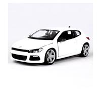 ZYAURA Per: Scirocco R Modello In Lega 1:24 Simulazione Pressofusa Ornamenti Regalo Collezione Avanzata(B)