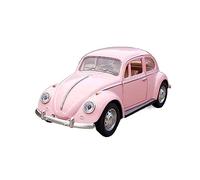 ZYAURA Per:Volkswagen Beetle Vintage 1:28 Suono E Luce Tirare Indietro Il Modello Di Auto(B)