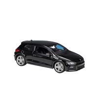 ZYAURA Per:Volkswagen Scirocco R White Simulation Alloy Car Model 1:24 Da Collezione(B)