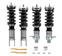 ZYauto 24 Ammortizzatore Regolabile Coilover per CRX Civic 1988 1989 1990 1991 Sospensione Molla Strut