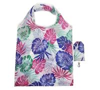 ZYAYNG Borse for la spesa pieghevoli da 5 pezzi for riutilizzabili Borsa for for supermercato di grande capacità Per Shopping(Color1)