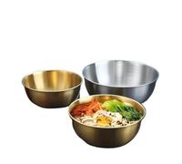 ZYAYNG Ciotola In Acciaio Inox 3PCS Kitchen Stainless Steel Cooking Bowl Household Scale Thickened Mixing With Egg Beater Salad Baking Per Cucina