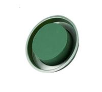 ZYAYNG Schiuma Floreale Rotonda 10Pcs Floral Foam with Bowl DIY Flower Arrangement Kit Green Round Wet for Wedding per Decorazioni