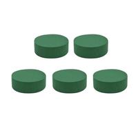 ZYAYNG Schiuma Floreale Rotonda 5Pcs Round Floral Foam Blocks Wedding Flower Arrangement Decoration Home Garden Plant Wet Block per Decorazioni