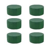 ZYAYNG Schiuma Floreale Rotonda 6Pcs Round Floral Foam Bricks Artificial Dry Wet Flower Mud Arrangement Blocks per Decorazioni
