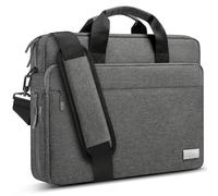 ZYB Borsa per computer portatile da 15,6-16 pollici, per computer portatile Lenovo Thinkpad Ideapad ThinkBook HP Dell ASUS MSI, MacBook Pro 16 15 ecc. 15,6-16 pollici, colore grigio