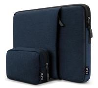 ZYB Custodia PC 16 Pollici Portatil,Custodia Notebook 16 Pollici,Custodia Laptop 16 per MacBook Pro 16 M5 M4 M3 M2 M1 2026-2021,16 Lenovo ThinkBook/IdeaPad VivoBook 16 HP Asus Dell Borsa-Blu Scuro