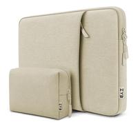 ZYB Custodia PC Portatile 13-13,3 Pollici,Custodia per MacBook Air 13.6 Pollici M4 M3 M2 2025 2024-2022,MacBook Air/Pro 13 M2 M1 2022 2020-2012,2021-2025 MacBook Pro 14 M4 M3 M2 M1 Borsa-Beige