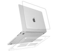 ZYB Custodia per MacBook Pro 16 Pollici 2024 2023 2021 M4 M3 M2 M1 Pro/Max Modello A3186 A3403 A2991 A2780 A2485, Case Cover Copertina Rigida Ultra Sottile, Trasparente