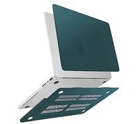 ZYB Custodia per MacBook Pro 16 Pollici 2024 2023 2021 M4 M3 M2 M1 Pro/Max Modello A3186 A3403 A2991 A2780 A2485, Case Cover Copertina Rigida Ultra Sottile, Deep Teal