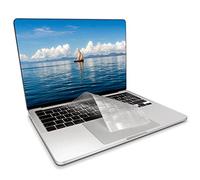 ZYB Ultrasottile Copritastiera per MacBook Pro 13, Accessori Macbook Pro 13 Copritastiera con 2022 2020 MacBook Pro 13 M2 M1 A2338/A2289/A225 e MacBook Pro 16 A2141, Italia Layout - TPU Chiaro