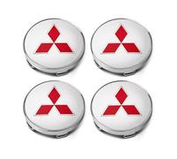 ZYBAOF 4 Pezzi Coprimozzo Ruota Centrale per Mitsubishi ASX 2015-2020, Copricerchi Tappi Coprimozzi Coprimozzo Copri Ruota Tappi Copricerchi Copriruota Tappo Cerchio