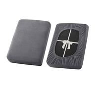 ZYBSLCSY Jacquard Stretch Coprisedile per Caravan, Carovana Copricuscino per Divano Camper con Elastica E Allacciatura,Fodere per RV Panchina (New Grey,W50-70cm,D50-70cm)
